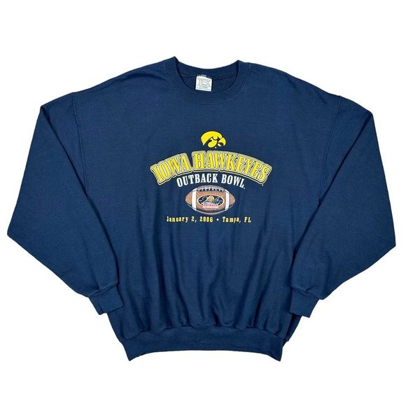 TCX Apparel 2006 Outback Bowl | Iowa Hawkeyes College Crew Neck - Size XL - Picture 1 of 5